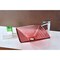 Anzzi Nono Deco-Glass Vessel Sink in Lustrous Translucent Red LS-AZ8110 - alternate 1